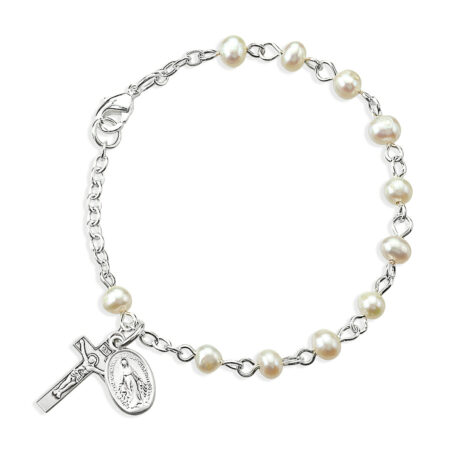 Freshwater Pearl Rosary Bracelet