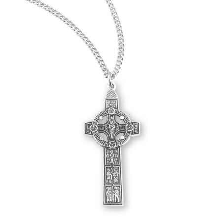 Sterling Silver Irish Celtic cross