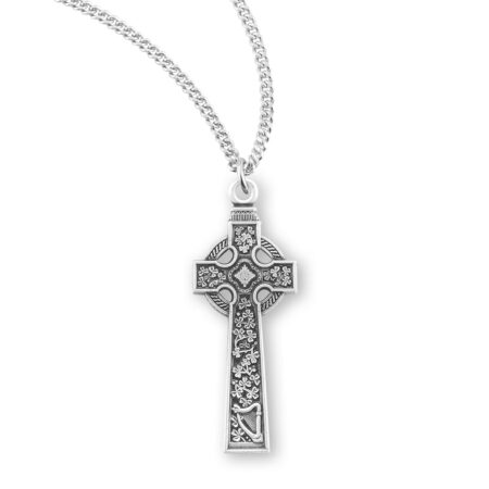 Sterling Silver Irish Celtic cross