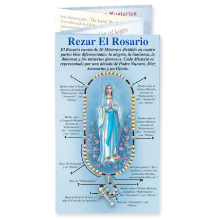 Pray the Rosary Pamphlet in Spanish Pack of 100