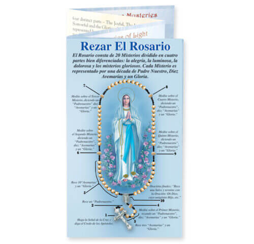 Pray the Rosary Pamphlet in Spanish Pack of 100