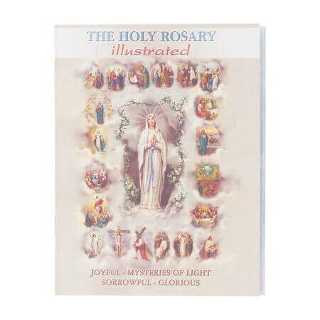 The Holy Rosary Illustrated Book- The Mysteries of the Rosary Pack of 10