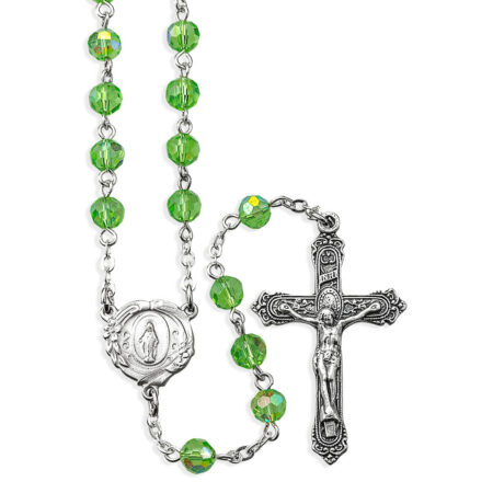 6Mm Crystolite Rosary