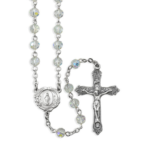 6Mm Crystal A/B Bead Rosary