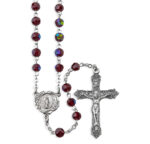 6Mm Garnet A/B Crystal Bead Rosary