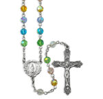 Multi Colored Crystal Ab Rosary