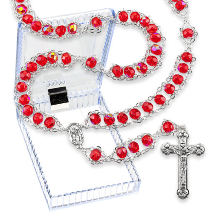 Garnet Ladder Rosary