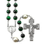 8Mm Green Tiger Eye W/10Mm Rosary