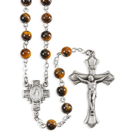 6mm Genuine Jasper Stone Rosary