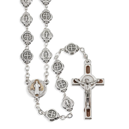 St  Benedict Rosary Beads