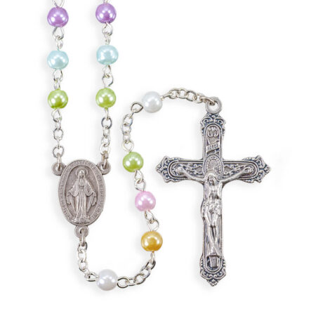 Genuine Freshwater Multicolor Rosary