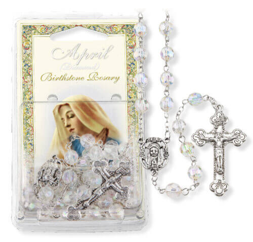 April/Diamond Birthstone Rosary