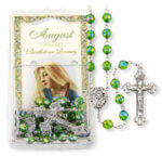 August-Peridot Birthstone Rosary