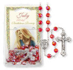 July-Ruby Birthstone Rosary