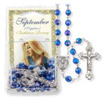 September-Dark Sapphire Birthstone Rosary