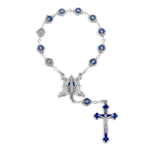 Our Lady of Grace and Miraculous Medals One Decade Rosary  Quantity of 10
