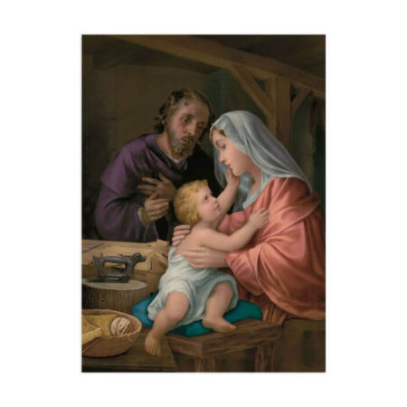 Holy Family Dark Poster 19" x 27"