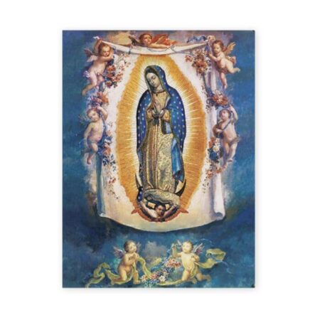 19" x 27" Our Lady of Guadalupe with Angels Poster
